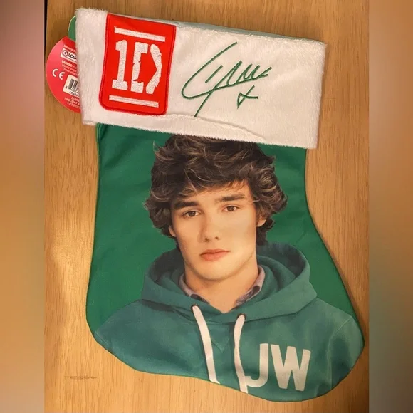 RARE NWT 1D XMAS STOCKING ONE DIRECTION Liam Payne OFFICIAL MERCHANDISE NOS - Picture 11 of 11